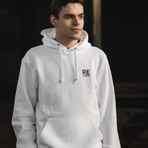 R/C HOODIE UNISEX // WHITE